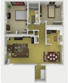 2x1 1147sf Overlook 2x1 1147sf